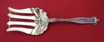 Dresden by Whiting Sterling Silver Asparagus Fork Gold Washed 9 1/2" Serving