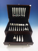 Camellia by Gorham Sterling Silver Flatware Set For 8 Service 49 Pieces