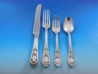 Fontaine by International Sterling Silver Flatware Set Service 60 Pcs F Mono