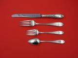 Chateau by Whiting Sterling Silver Dinner Size Place Setting(s) 4-Piece