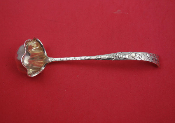 Vine by Tiffany Sterling Silver Sauce Ladle Scalloped Gourd IN TIFFANY BOOK