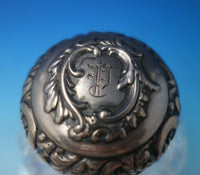 S. Cottle Co. Sterling Silver Tea Caddy with Cut Crystal #3 4 3/4" x 3" (#5596)
