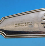 Fiddle Shell by Roberts & Belk English Silverplated Flatware Set Service 94 pcs