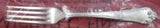 Floreale by Zaramella Argenti Italian Sterling Silver Fish Fork / Dessert New