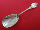 Medallion aka Diana by Wood & Hughes Coin Silver Fruit Berry Scoop BC 9"