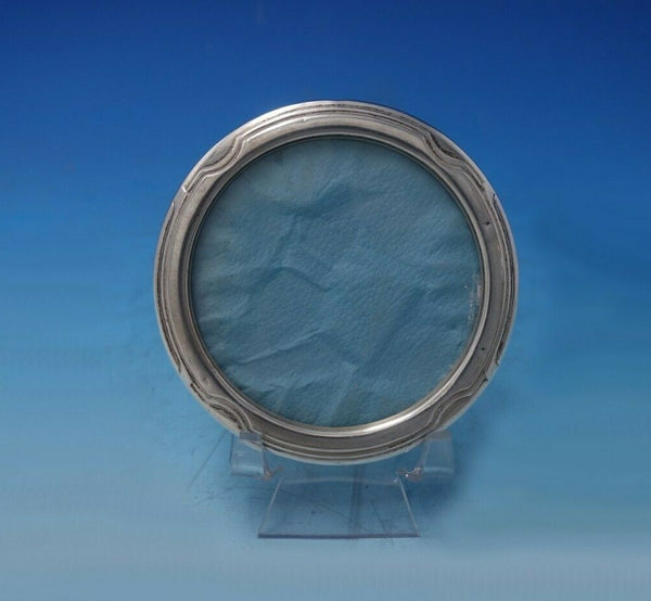 Sterling Silver Picture Frame Circle Round 2 3/4" c.1920 (#5633)