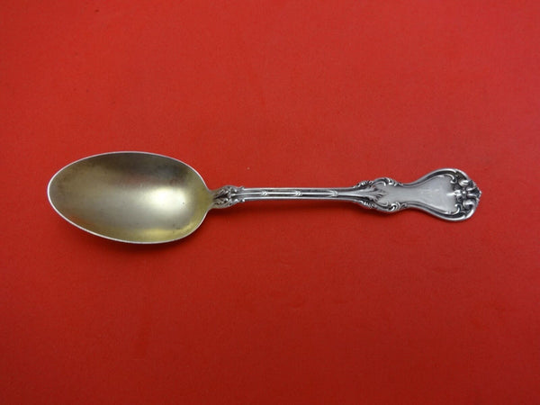 Duke of York by Whiting Sterling Silver Demitasse Spoon Gold Washed 4" Heirloom