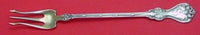 Duke of York by Whiting Sterling Silver Cocktail Fork Gold Washed 6" Silverware