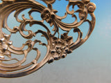 Tiffany & Co. Sterling Silver Ice Spoon with Pierced Flowers 7 3/4"