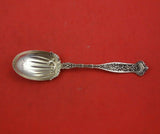 Dresden by Whiting Sterling Silver Sugar Spoon Gold Washed Dated 1900 6"