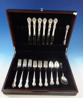 Rose Cascade by Reed & Barton Sterling Silver Flatware Set Service 26 Pcs