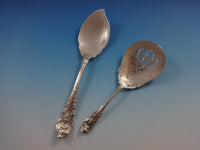 Sir Christopher by Wallace Sterling Silver Flatware Set For 12 Service 81 Pieces