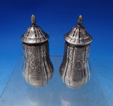 Hardy Freres Liege Belgium .800 Silver Salt and Pepper Shaker Set 2pc (#7167)
