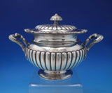 Wong Shing Chinese Export Sterling Silver Tea Set 3pc c.1840-1870 (#6462)