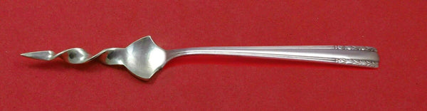 Chapel Bells by Alvin Sterling Silver Butter Pick Twisted 5 3/4" Custom Made