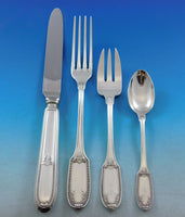 La Rochelle by Tetard Freres Sterling Silver Flatware Set Service French 62 pcs