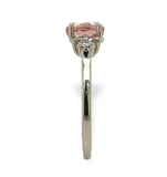 14k Gold 1.19ct Precious Genuine Natural Topaz and .17ct Diamond Ring (#J7113)