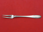 Beaded by Georg Jensen Sterling Silver Escargot Fork / Cold Cut Fork 2-Tine