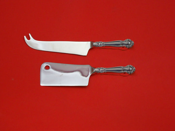 Cedric by International Plate Silverplate HHWS  Cheese Serving Set 2pc Custom