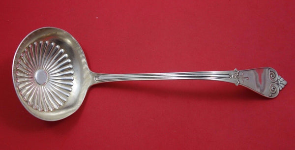 Beekman by Tiffany and Co Sterling Silver Soup Ladle with Design in Bowl 13"