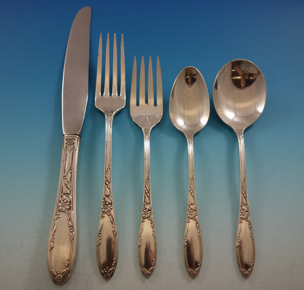 Virginian by Oneida Sterling Silver Flatware Set Service 36 pieces