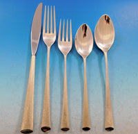 Royal Satin by Wallace Sterling Silver Flatware Set for 12 Service 63 Pieces