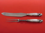 Acorn by Georg Jensen Sterling Silver Roast Carving Set HH WS 2pc Serving