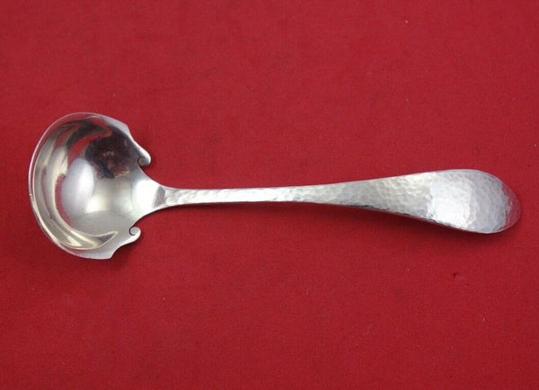 Jefferson Hand Hammered by Lunt Sterling Silver Sauce Ladle 5 1/4"