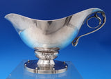 Georg Jensen Sterling Silver Gravy Boat #177A Oval Mark 4 3/4" x 8" (#7460b)