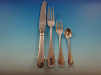 Christiansborg by Grann & Laglye Denmark Sterling Silver Flatware Set For 12