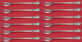 Chantilly by Gorham Sterling Silver Cocktail Oyster Forks 5 1/2" Set of 12