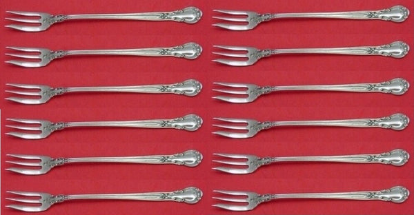 Chantilly by Gorham Sterling Silver Cocktail Oyster Forks 5 1/2" Set of 12