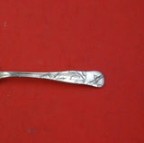 Lap Over Edge Acid Etched by Tiffany Silver Coffee Spoon GW Seed Pods 4 3/4"