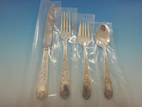 Old Maryland Engraved by Kirk Sterling Silver Flatware Set 8 Service 38 Pieces