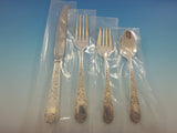 Old Maryland Engraved by Kirk Sterling Silver Flatware Set 8 Service 38 Pieces