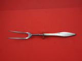 Cellini Engraved by Reed and Barton Sterling Silver Roast Carving Fork 11 1/2"