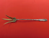 Old English by Towle Sterling Silver Lettuce Fork Gold Washed 9 1/4" Serving