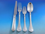Richelieu by Puiforcat French Sterling Silver Flatware Set Dinner Service 20 pcs