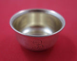 Shreve Sterling Silver Salt Dip 3/4" x 1" Diameter with Monogram (#281012)