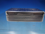 Wood and Hughes Coin Silver Box Engine Turned Engraved 2 1/2" x 1 1/2" (#6581)