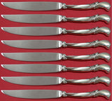 Waltz of Spring by Wallace Sterling Silver Steak Knife Set 8pc Not Serr Custom