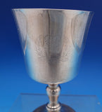 JHO English Estate Sterling Silver Wine Goblet GW in Fitted Box Jubilee (#7496)