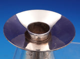 Kalo Sterling Silver Candlestick Pair Handwrought #C11 2 3/4" x 3" (#9256)