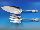 English King by Tiffany and Co Sterling Silver Fish Serving Set 2pc Orig 11 1/8"