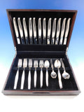 Contour by Towle Sterling Silver Flatware Set 12 Service 60 pieces Modern