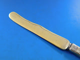 Lap Over Edge Acid Etched by Tiffany Sterling Dessert Knife GW HHAS w/ Oranges