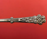 Heimburger Danish Sterling Silver Fish Server Hand Engraved Circa 1911 11"