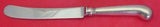 Queen Anne by CJ Vander Sterling Silver Dinner Knife Old French Pistol 9 3/4"