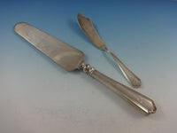 John Alden by Watson Sterling Silver Flatware Set 8 Service 45 Pcs "P" Monogram