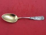 Fontainebleau by Gorham Sterling Silver Teaspoon Lady with Tea GW 5 7/8" Figural